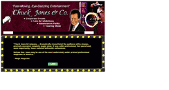 Desktop Screenshot of chuckjonesmagic.com